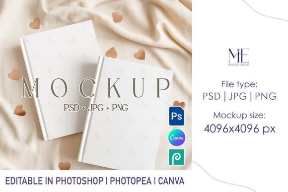 Elevate Your Brand: The Ultimate Guide to Wedding Hardcover Journal Mockups and Digital Design Presentation