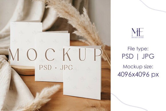 Elevate Your Brand with 5x7 Card Mockups