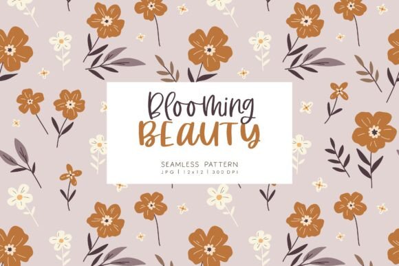 Evaluating Seamless Pattern Blooming Beauty 2 for Digital and Print Projects