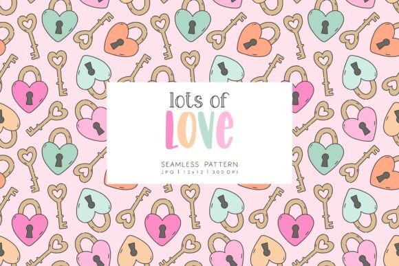 Evaluating the Practical Utility of Seamless Pattern LOTS of LOVE 2 for Digital and Print Projects