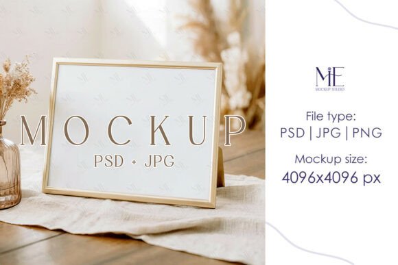 Mastering the Landscape 10x8 Sign Mockup Horizontal