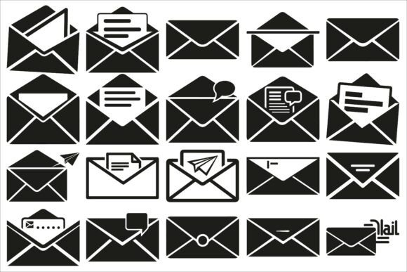 Modern Email Icon Logo Vector Design Essentials