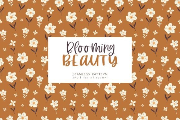 Seamless Pattern Blooming Beauty 1: A Designer's Guide