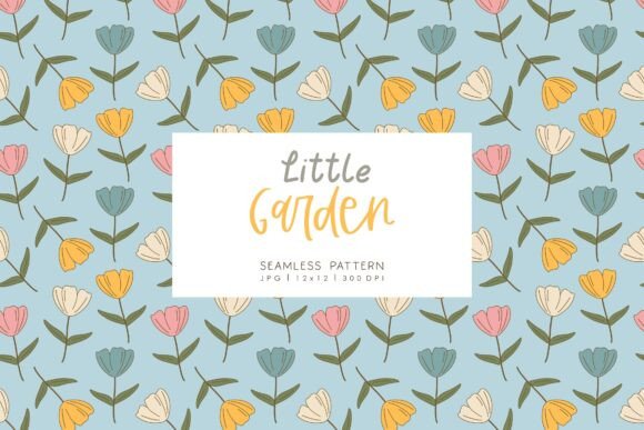 Unlocking Creative Potential with Seamless Pattern Little Garden 3