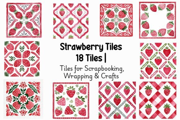 Watercolor Strawberry Tiles: A Practical Guide to Choosing the Right Art Style for Your Projects