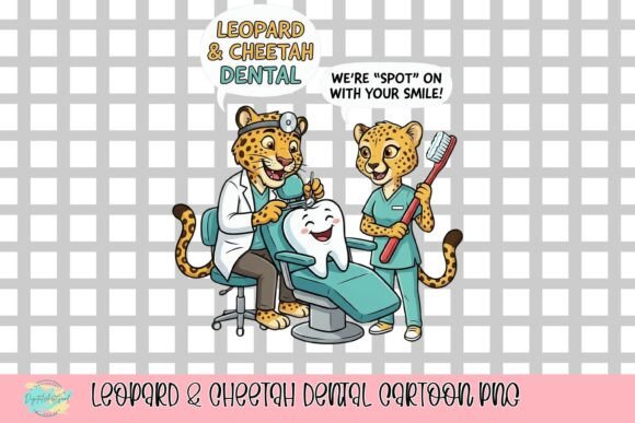 Why the Leopard Cheetah Dental Cartoon PNG Is Redefining Friendly Branding